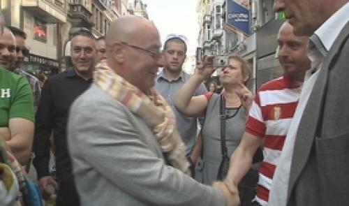 Standard : les supporters encensent Lucien D'Onofio