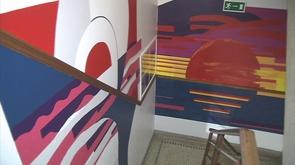 Maison des Femmes d'ici et d'ailleurs : inauguration d'une fresque