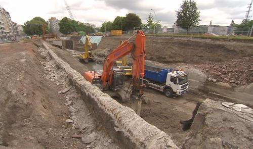 Liège : chantier spectaculaire