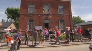 Neupré : le personnel communal proteste contre deux licenciements