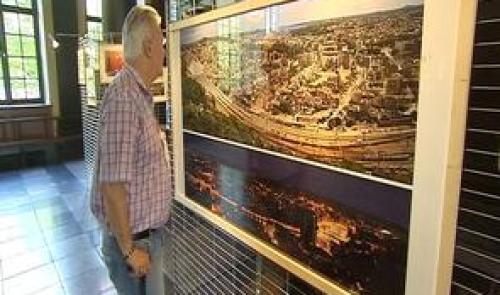Expo de photos à l'Hôtel de Ville de Liège.