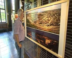 Expo de photos à l'Hôtel de Ville de Liège.