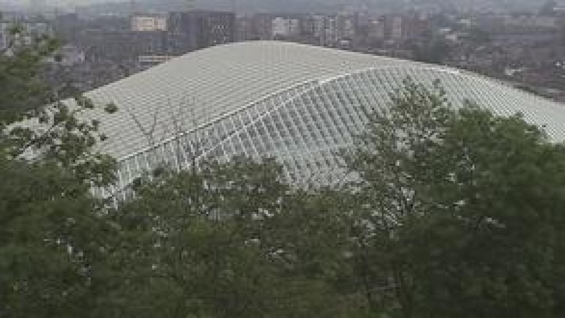 Gare Calatrava : la grande verrière pas encore nettoyée