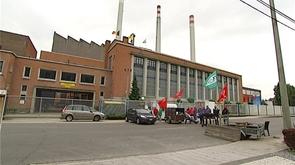Grève à la centrale des Awirs