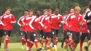 Standard à l'entraînement : les espoirs de supporters