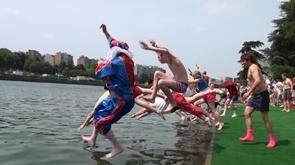 Big Jump en Europe: dans la Meuse aussi!