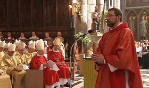 Les Liégeois ont ovationné Monseigneur Delville