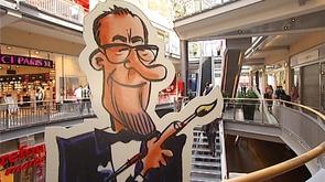 Le dessinateur de presse Sondron expose à la galerie Saint-Lambert