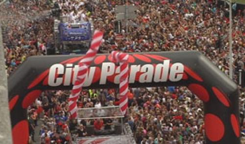 Une City Parade bien installée à Liège!