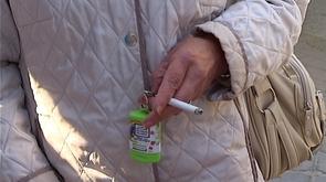 Mégots de cigarettes: nuisance pour l'environnement