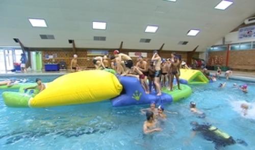 Grivegnée : grosse ambiance à la piscine avec l'Aquafun Tour