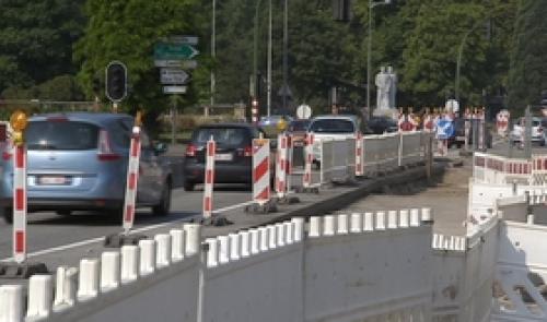 Rentrée: circulation difficile dans le centre de Liège