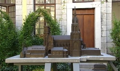 Maquette de la cathédrale Saint Lambert