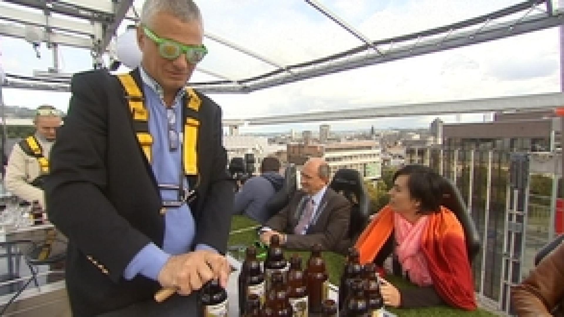 Liège : Dinner in the sky et Brussels Beer Challenge