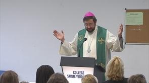 L'Evêque de Liège en visite à Sainte-Véronique