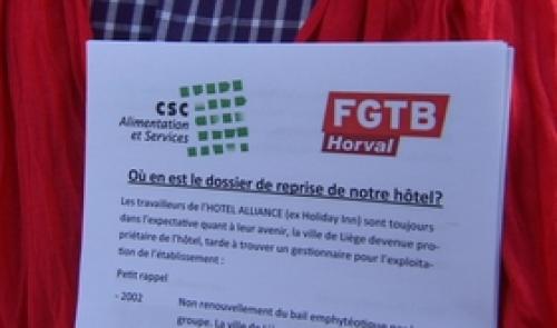 Le personnel de l'hôtel Alliance inquiet