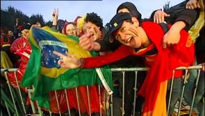 Diables Rouges : la joie des supporters liégeois