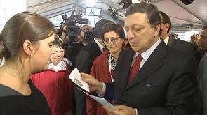 Jeunesse en mouvement : inauguré par José M. Barroso