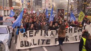 Liège : les étudiants réclament le refinancement de l'enseignement