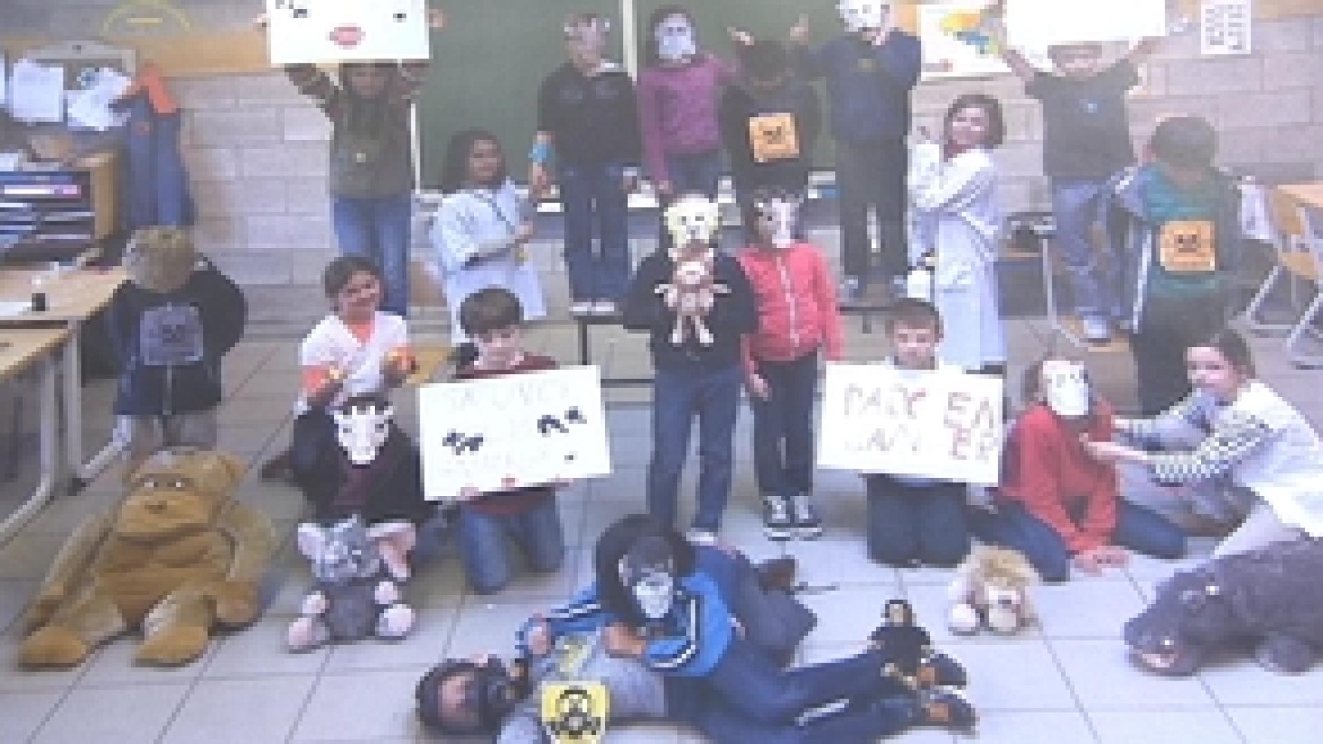 Une classe d'Angleur remporte un concours du WWF