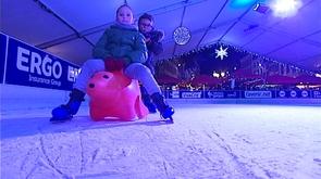 La patinoire de Noël Place Cathédrale