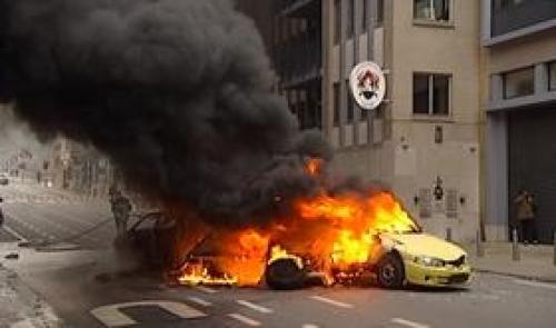 Les pompiers de Liège protestent contre la direction