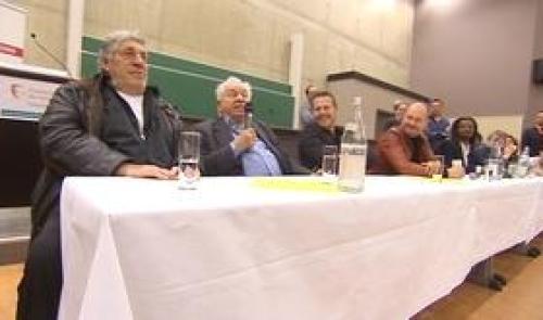 Galabru, Castaldi et Cauet en tournage chez nous