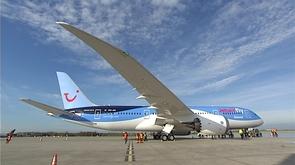 Liège Airport : baptême d'un Boeing 787  Dreamliner 