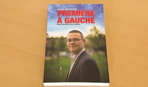 Raoul Hedebouw présente  première à gauche 