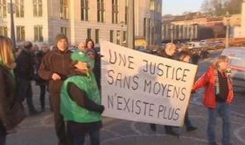 Grève du personnel de la justice