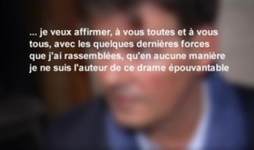 Bernard Wesphael clame son innocence dans une lettre