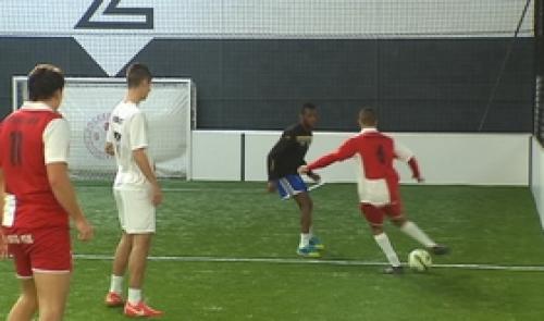 Un tournoi de futsal entre deux réveillons