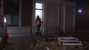 Explosion d'une maison en Outremeuse