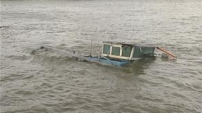 Péniche échouée à Ougrée : 2 ans déjà !