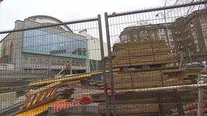 Cité Miroir: fin du chantier Place X.Neujean