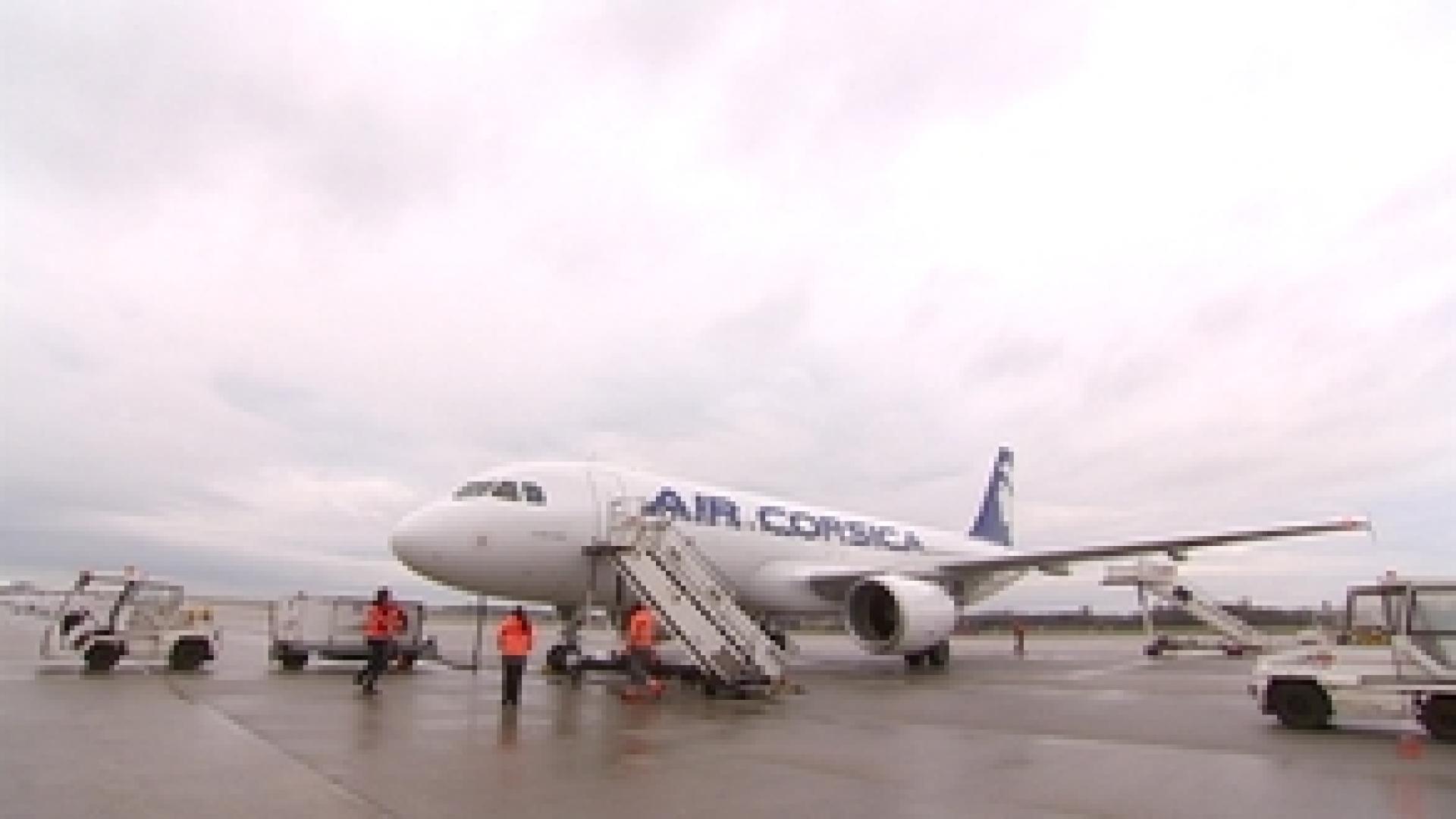 Air Corsica arrive à Liège Airport
