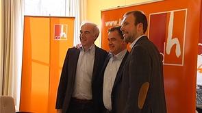 Melchior Wathelet et Joseph George, têtes de listes cdH