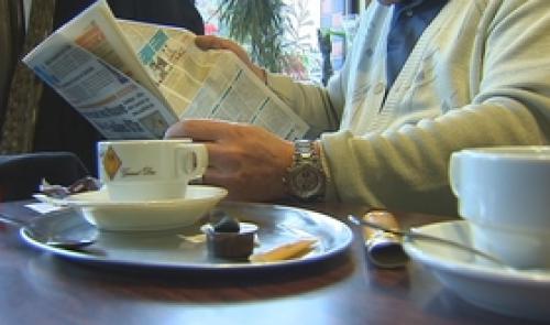 Cafés suspendus à Grâce-Hollogne