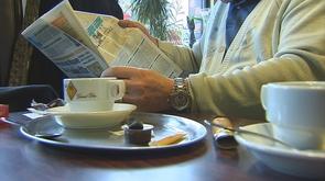 Cafés suspendus à Grâce-Hollogne