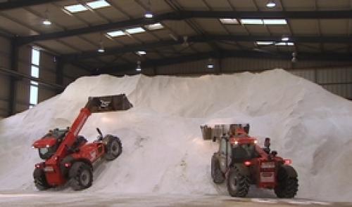 Offensive hivernale : les stocks de sel sont prêts à Amay