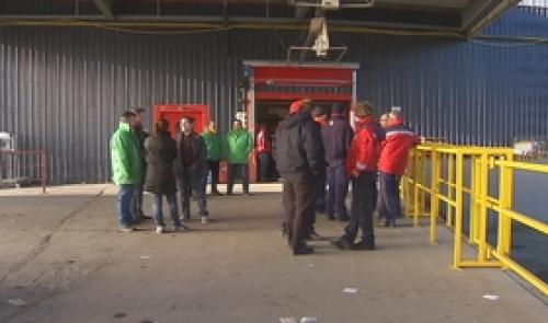 Grève chez bpost à Liège