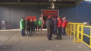 Grève chez bpost à Liège