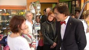 Elio Di Rupo en visite au CHR