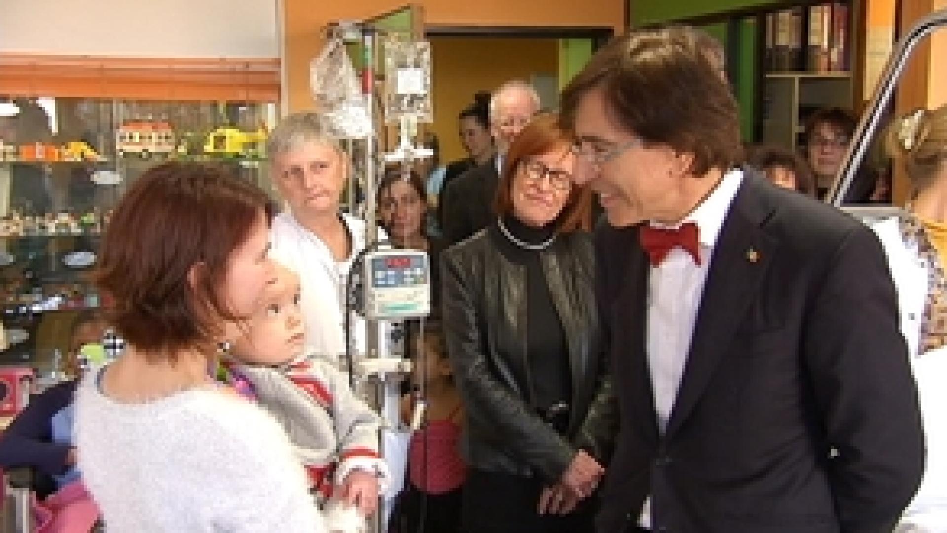 Elio Di Rupo en visite au CHR