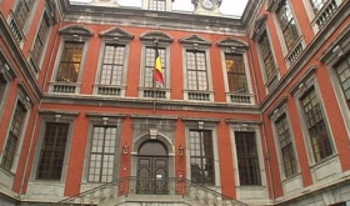 Liège : restauration de la salle des Pas Perdus à l'Hôtel de ville