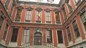 Liège : restauration de la salle des Pas Perdus à l'Hôtel de ville