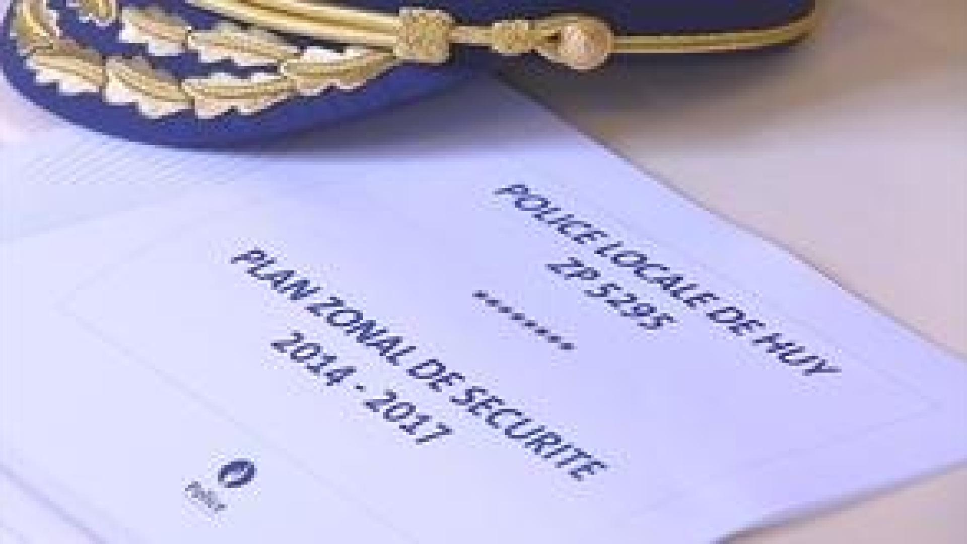 Police de Huy :plan zonal de sécurité