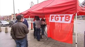 Onem : les jeunes FGTB manifestent