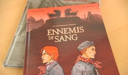 BD :  Ennemis de sang , signé Carin père et fils