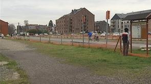 Soumagne : place de la gare